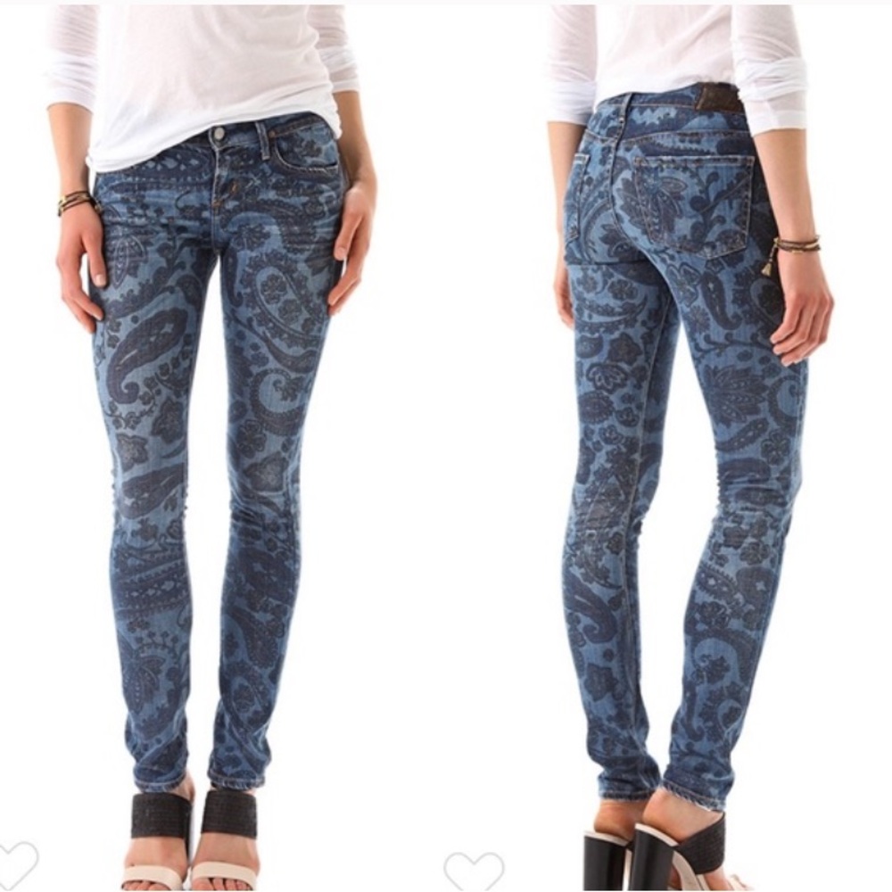 Citizen of Humanity Low Rise Skinny Leg